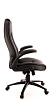 Кресло Everprof Trend TM экокожа черный, Металлическая черная крестовина. Механизм Топ-ган, Нагрузка: до 120 кг.