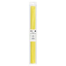 Цветная бумага крепированная "Желтая" в рулоне 50*250см