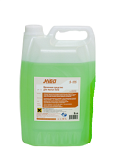 Средство моющее для пола  "HIGO S-125" 5 л щелочное (концентрат для поломоечных машин), канистра
