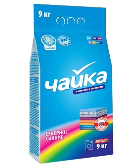 Стиральный порошок  9 кг "Чайка" Универсальный, ассорти