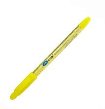 Ручка шариковая Basir МС-7053 синий стержень, 0,7 мм, тонированный корпус, цвет ассорти