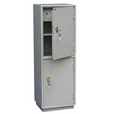 Шкаф бухгалтерский КБС-023Т 1300х420х350 40кг. Предназначен для хранения офисной и бухгалтерской документации. Корпус изготовлен из стали 1,4 мм, дверь усилена коробкой из стального листа 0,8 мм.