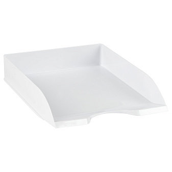Лоток горизонтальный пластиковый Стамм "ДЕЛЬТА" цвет белый
