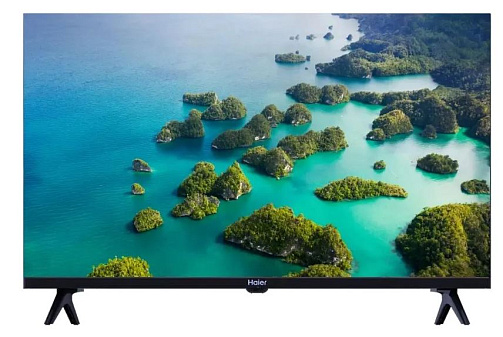 Телевизор 32 LED Haier LED S2, черный корпус, FULL HD, 1080p 2 HDMI, Smart TV (Android TV), Wi-Fi,2 USB