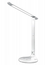 Светильник настольный Ultraflash UF-715 C01 цвет белый, 9W, 3 режима, сенсорный, ночник, пластиковый