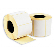 Термоэтикетки самоклещиеся 58*30мм  900шт. в рулоне, Цена за 1 рулон 