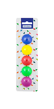 Магниты для доски 30 мм  5 шт/уп, цветные, европодвес, OfficeSpace