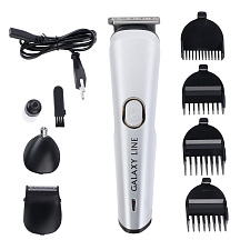 Машинка для стрижки GALAXY GL4162 аккумуляторная с регулировкой длины стрижки(3/6/9/12мм), время непрерывной работы до 1,5 ч, индикатор зарядки