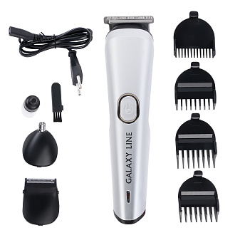 Машинка для стрижки GALAXY GL4162 аккумуляторная с регулировкой длины стрижки(3/6/9/12мм), время непрерывной работы до 1,5 ч, индикатор зарядки