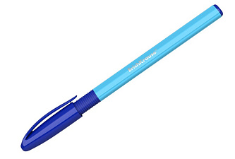Ручка шариковая ErichKrause R-301 "U-109 Neon Stick&Grip Ultra Glide Technology", синий стержень, 1.0 мм, резиновая манжетка, треугольный корпус ассорти, одноразовая 
