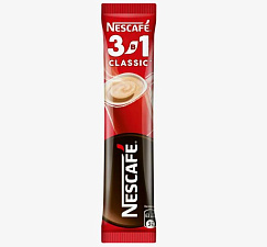 Кофе "Nescafe 3 в 1 Classic" раств. 20шт х14,5гр в упаковке
