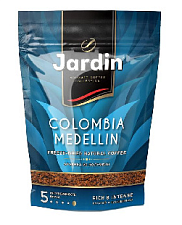Кофе "JARDIN "Сolombia Medelin" растворимый сублимированный в мягкой упаковке 240гр