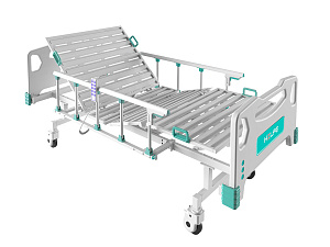Кровать медицинская с электроприводом MB-93 910x2236x994 (ВхШхГ). Допустимая нагрузка до 250кг, вес 79 кг, электропривод