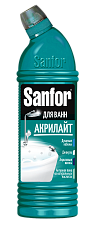Чистящее средство для сантехники SANFOR "Акрилайт Professional" 750 мл
НЕ содержит хлор