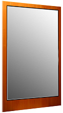 Зеркало настенное Альфа 600х1000 орех. Размер зеркального полотна: 863х530.