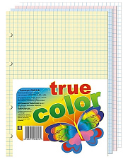 Сменный блок Апплика на кольцах 200 л. формат А5 тонированный 4 цвета