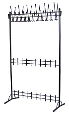 Вешалка напольная ТПР-1100 22 крючка 110х70,5х191 см (ШхГхВ) 