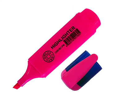 Маркер текстовыделитель DOLCE COSTO, скошенный наконечник, толщина линии от 1 до 5 мм, цвет розовый