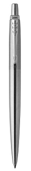 Ручка шариковая PARKER Jotter Core K61 Stainless Steel CT M, синий стержень. Корпус: нержавеющая сталь, цвет отделки: серебристый. Блистер.