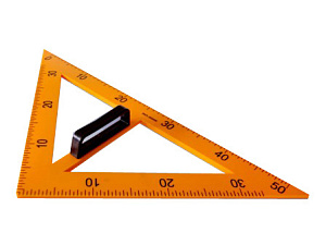 Линейка-треугольник для школьной доски с держателем 50 см