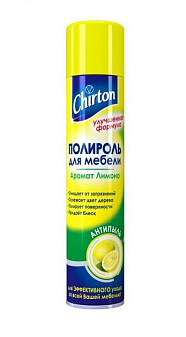 Полироль для мебели "Chirton (Чиртон) "Антипыль" аэрозоль, 300 мл