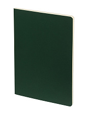 Тетрадь 60 листов А5 в клетку на сшивке " MEGAPOLIS VELVET FLEX", обложка искусственная кожа с приятным бархатистым покрытием SOFT TOUCH цвет темно-зеленый.