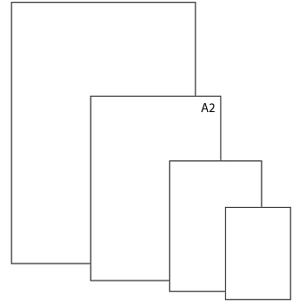 Ватман чертежный А-2 (420мм х 594мм), плотность 160 г/м2