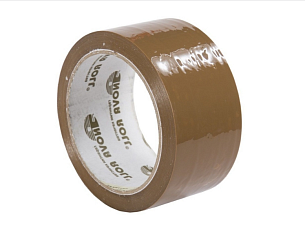 Клейкая лента-скотч "Нова Ролл" 48мм х 66м, плотность 40 мкм, коричневый