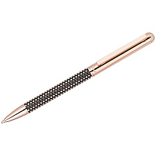Ручка Delucci "Artista", цвет стержня синий 1,0 мм, корпус медь, цвет медь/черный, поворотный механизм, подарочная упаковка