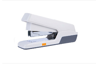 Степлер №24/6  №26/6 "Deli E0476WHITE" сшивает до 25 листов, открытый/закрытый тип сшивания, корпус металл/пластик, цвет белый