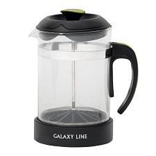 Чайник френч-пресс GALAXY GL9308 стекло/пластик, объем 850 мл 