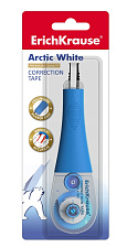 Корректирующая лента (штрих)  "ErichKrause "Arctic White", ширина 4,2мм, длина 8м, прорезиненная вставка