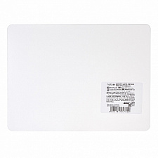 Доска для пластилина А5  пластиковая, цвет белый, толщина 0,65 мм