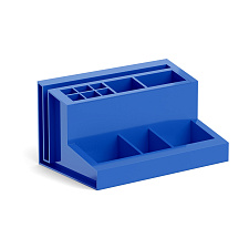 Подставка для канцелярских мелочей ErichKrause Leader, Classic, пластиковый, цвет синий