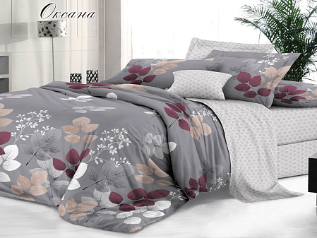 Комплект постельного белья Семейный Сатин Delux "Оксана"
Простыня 220х240 см, пододеяльник 143х215 см- 2шт, наволочка 70х70 см -2шт