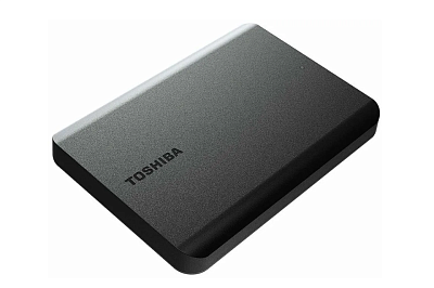 Внешний жесткий диск 1TB Toshiba HDTB510EK3AA, Canvio Basics форм-фактор диска 2.5, цвет черный