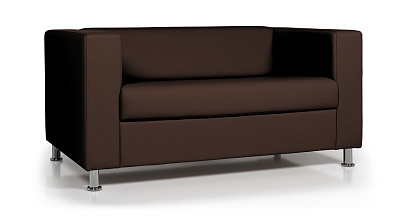 Диван Аполло 3-местный экокожа терракотовый P2 Euroline 924 (1 категория).  Размер (ШхГхВ): 1730х850х700мм.