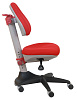 Кресло детское KD-2/R/TTW-97N обивка - красная ткань. Пластиковая крестовина. Усиленная конструкция, сиденье перемещается по штанге вверх-вниз и по платформе вперед-назад. Нагрузка до 100 кг.