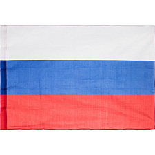 Флаг РФ 90х145см, флажная сетка/шелк