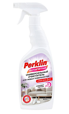 Чистящий  спрей-пена для ванной комнаты "PERKLIN" АНТИПЯТНА 600 мл, универсальное, триггер