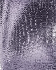 Тетрадь 48 листов А5 в клетку на скобе "Metallic Коричневый", обложка бумвинил, тиснение Croco, Хатбер