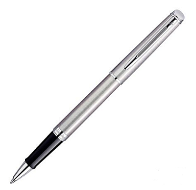 Роллер Waterman HEMISPHERE  СT сталь/хром 42004 арт. S0920450 черный стержень