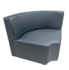 Модуль М10-1E-90 экокожа серый Art-Vision 115 (категория С). Размер (ШхГхВ): 880х880х800мм.