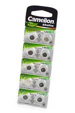 Батарейка щелочная Camelion Alcaline G11 BL10 / 1.5V / LR721 / 10 шт/упак цена за упаковку