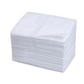 Салфетки бумажные диспенсерные, белые, 1-слойные 200 листов в упаковке.  
Размер: 17x17,5см. Подходят к настольному держателю БС-2-ДС 