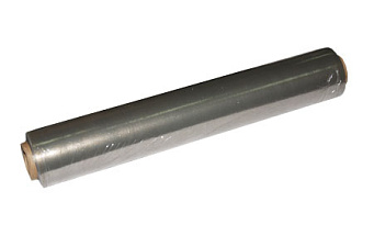 Пленка стрейч оберточная вторичная "Standart" 500мм, плотность 20 мкм, вес пленки 1,8 кг, длина намотки 196 метров