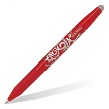 Ручка стираемая гелевая Pilot BL-FR-7 "Пиши-стирай", красный стержень, 0,7 мм