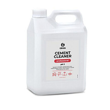 Профессиональное кислотное  средство для чистки после ремонта Grass "Cement Cleaner" 5,5л/цемент, бетон, известь.