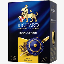 Чай "Richard "Royal Ceylon" черный 180гр крупнолистовой