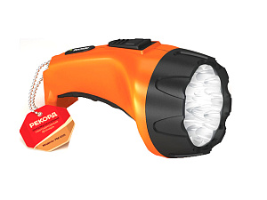 Фонарь "Рекорд" аккумуляторный светодиодный РМ-0115 Orange